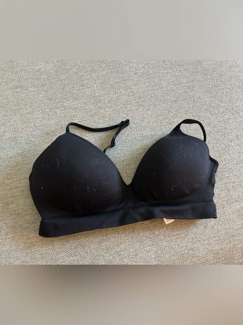 Xhilaration Black Seamless Lightly Padded Bra
